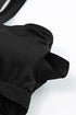 Solid Square Neck Sleeveless Tankini Swimsuit